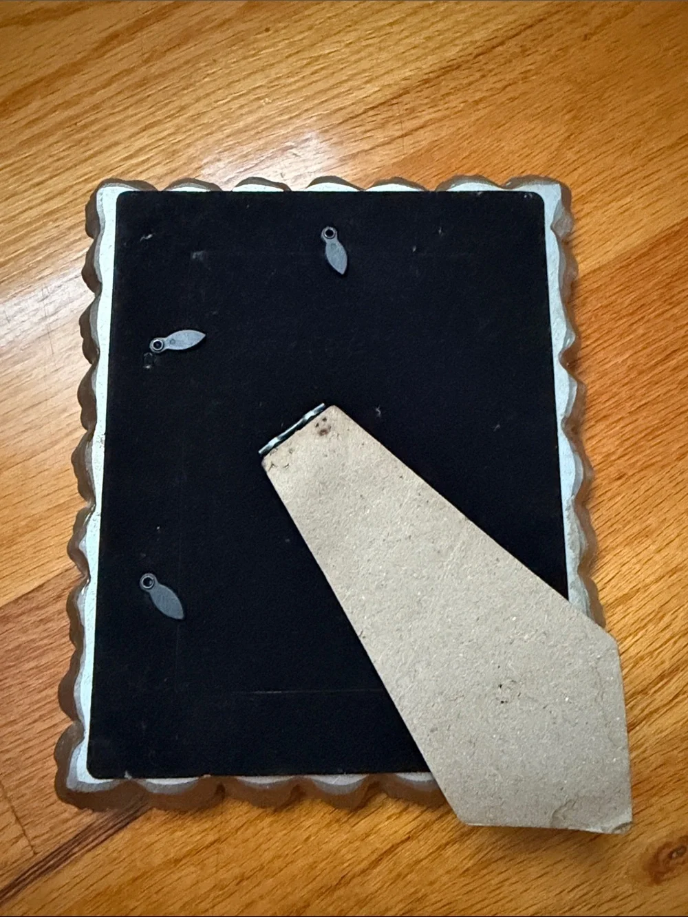 Silver Floral 4x6 Picture Frame - Home Accents